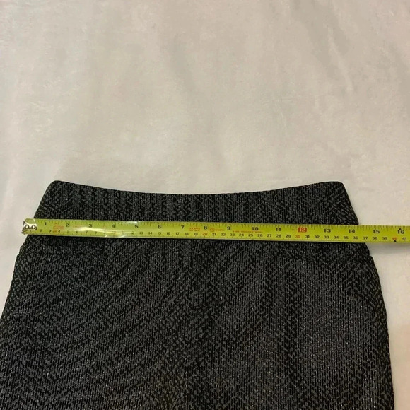Chico's Women's Black Ankle Pants So Slimming BrigitteSlim Leg Shine Size 2R NWT - Picture 8 of 10